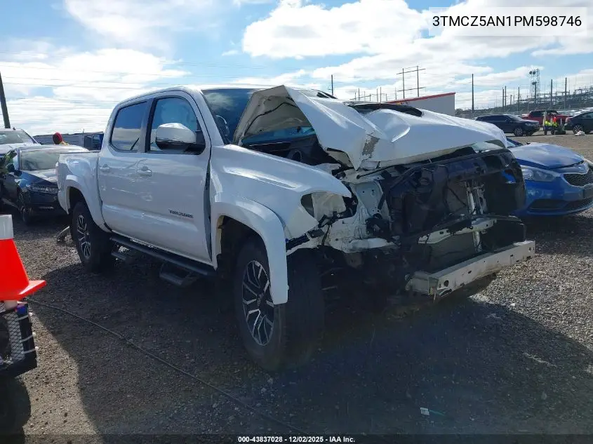 3TMCZ5AN1PM598746 2023 Toyota Tacoma Trd Sport