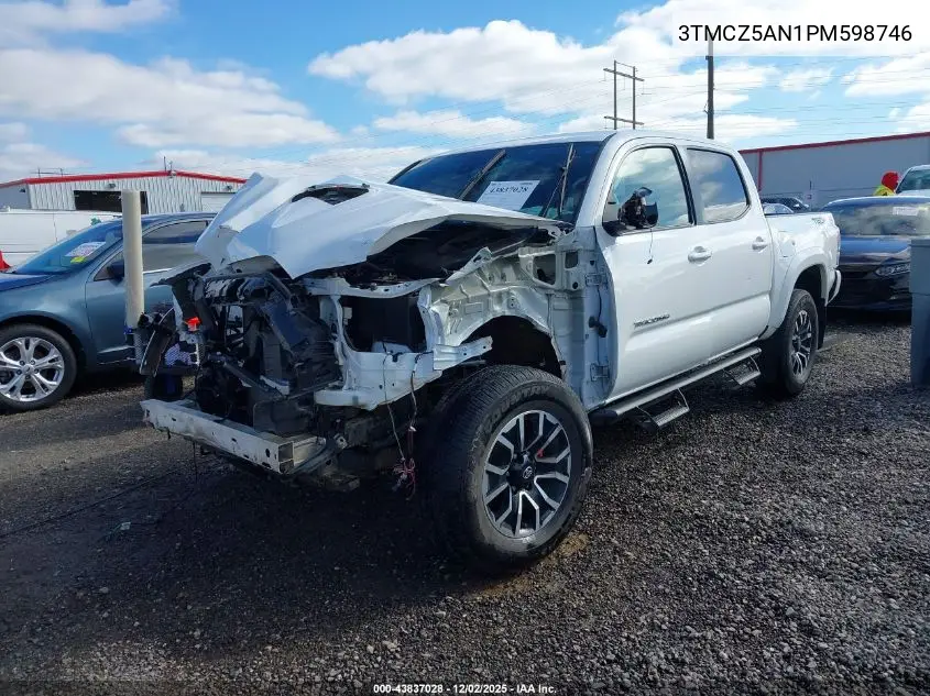 3TMCZ5AN1PM598746 2023 Toyota Tacoma Trd Sport