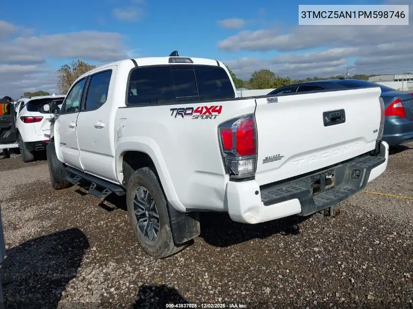 3TMCZ5AN1PM598746 2023 Toyota Tacoma Trd Sport