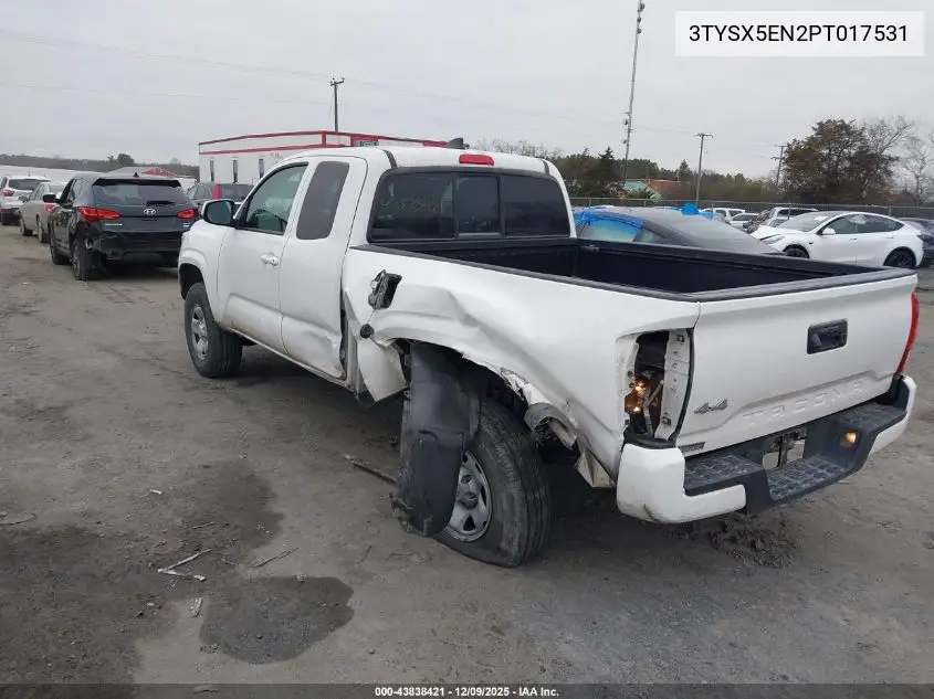3TYSX5EN2PT017531 2023 Toyota Tacoma Sr