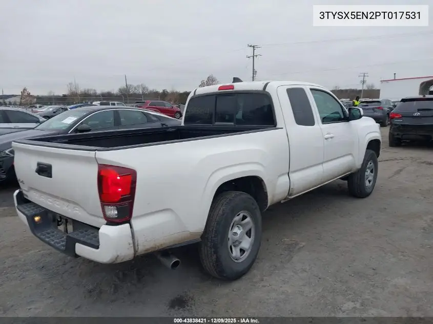 3TYSX5EN2PT017531 2023 Toyota Tacoma Sr