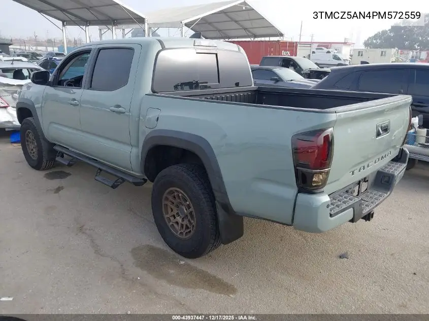 3TMCZ5AN4PM572559 2023 Toyota Tacoma Trail Edition