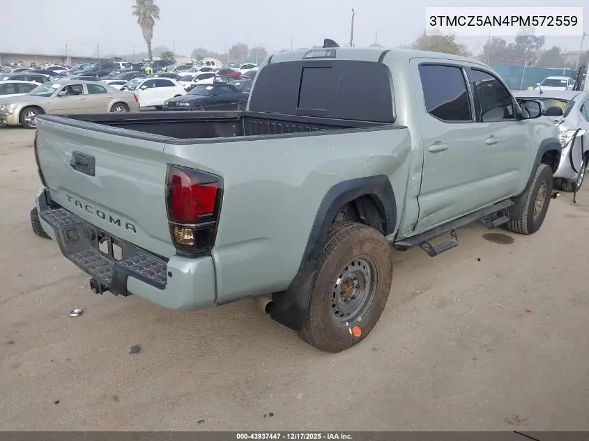 3TMCZ5AN4PM572559 2023 Toyota Tacoma Trail Edition