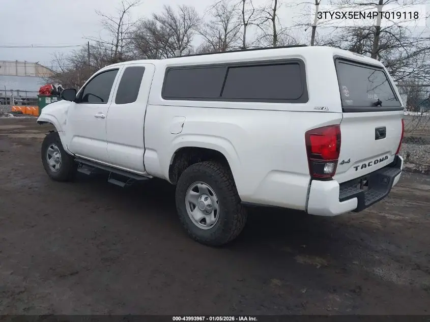 3TYSX5EN4PT019118 2023 Toyota Tacoma Sr