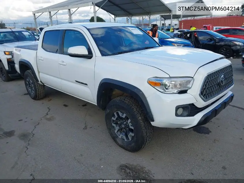 3TMCZ5AN0PM604214 2023 Toyota Tacoma Double Cab/Sr/Sr5/Trail/Trd Sport/Trd Off Road/Trd Pro