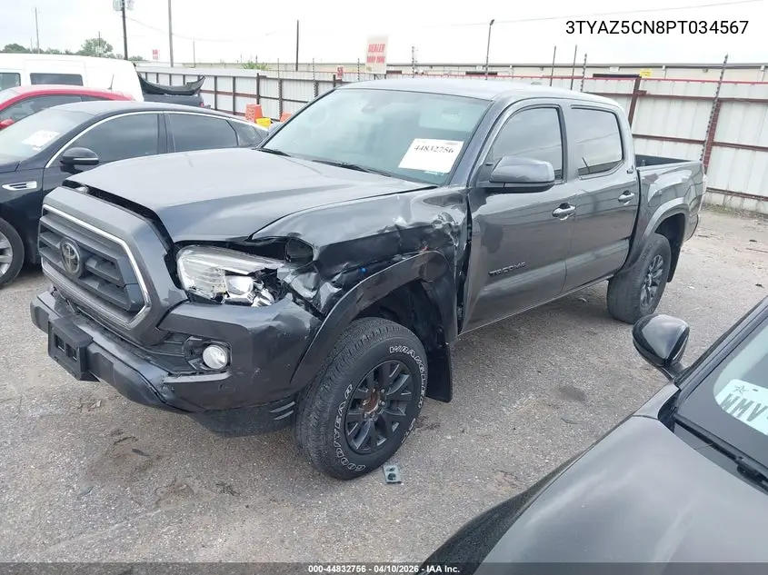 3TYAZ5CN8PT034567 2023 Toyota Tacoma Sr5 V6