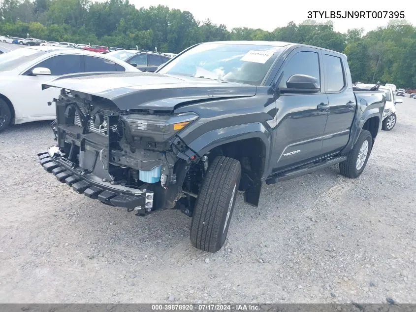 2024 Toyota Tacoma Sr5 VIN: 3TYLB5JN9RT007395 Lot: 39878920