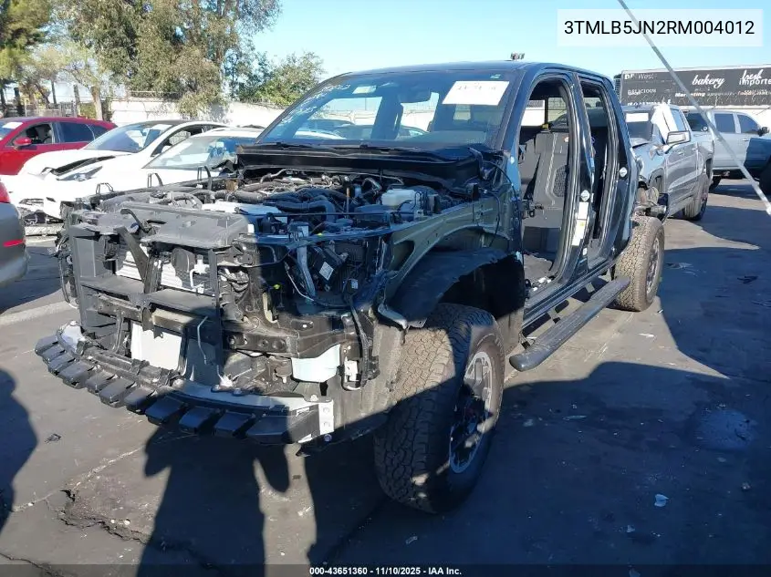 3TMLB5JN2RM004012 2024 Toyota Tacoma Trd Off Road