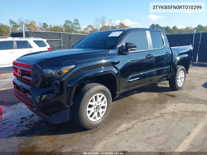 3TYKB5FN0RT010299 2024 Toyota Tacoma Sr5