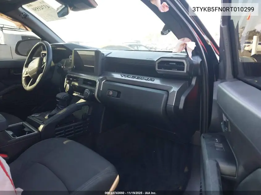 3TYKB5FN0RT010299 2024 Toyota Tacoma Sr5