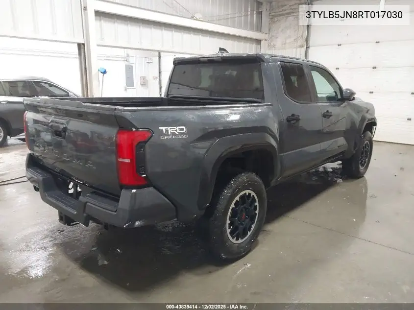 3TYLB5JN8RT017030 2024 Toyota Tacoma Trd Off Road