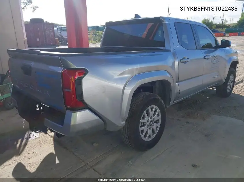3TYKB5FN1ST022435 2025 Toyota Tacoma Sr5