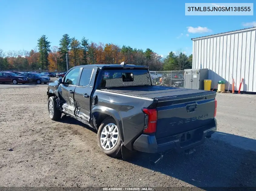 3TMLB5JN0SM138555 2025 Toyota Tacoma Sr5