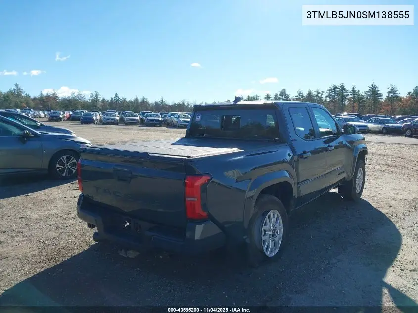 3TMLB5JN0SM138555 2025 Toyota Tacoma Sr5