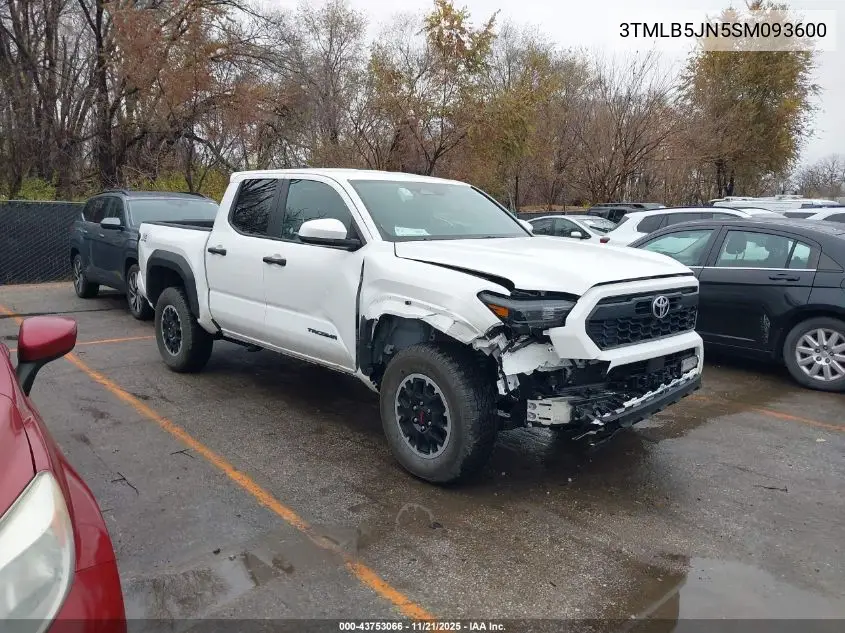 3TMLB5JN5SM093600 2025 Toyota Tacoma Trd Off Road