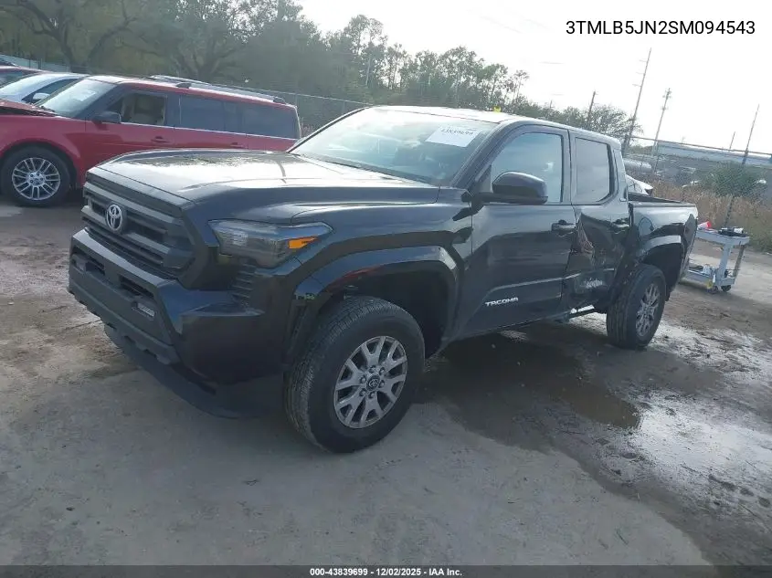 3TMLB5JN2SM094543 2025 Toyota Tacoma Sr5