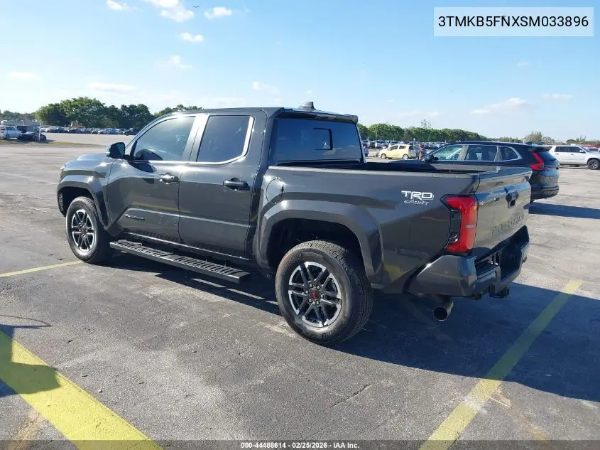 3TMKB5FNXSM033896 2025 Toyota Tacoma Trd Sport 2Wd