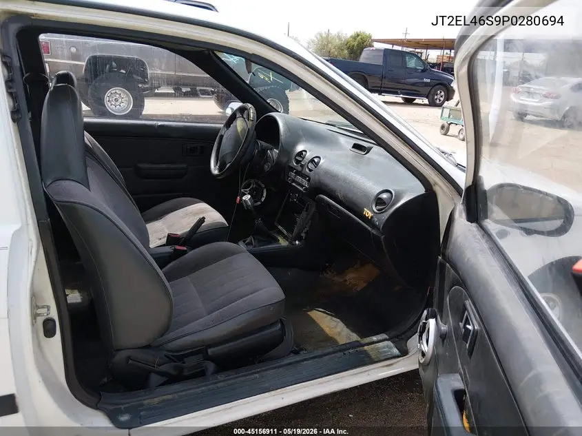 1993 Toyota Tercel Std VIN: JT2EL46S9P0280694 Lot: 45156911
