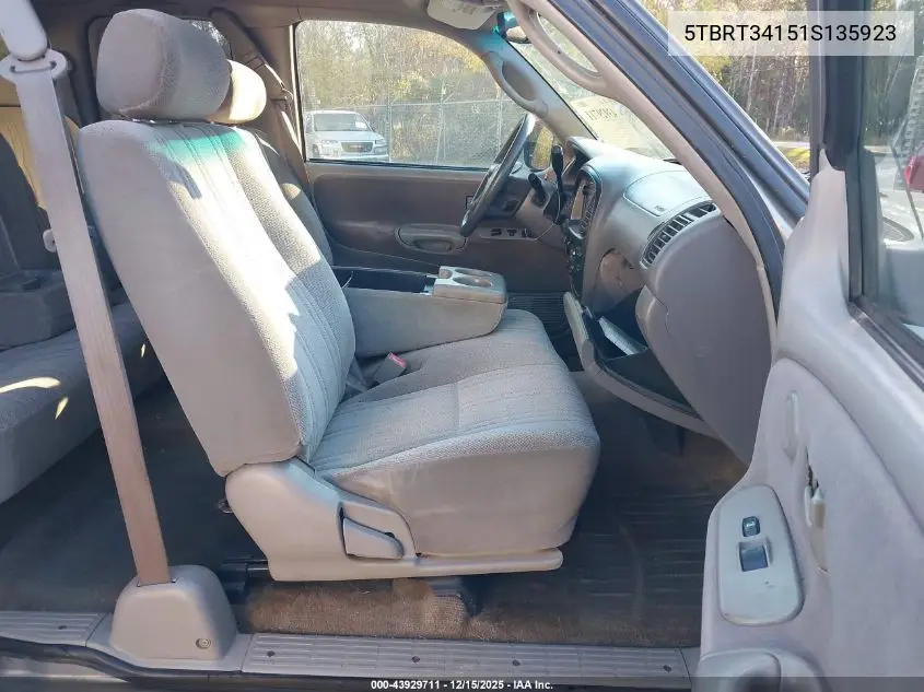 5TBRT34151S135923 2001 Toyota Tundra Sr5 V8