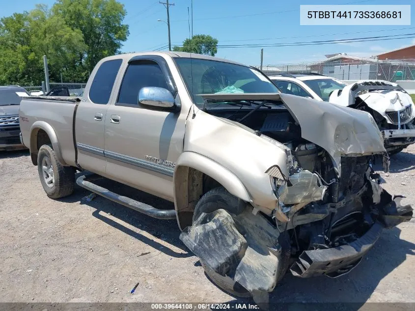 5TBBT44173S368681 2003 Toyota Tundra Sr5 V8