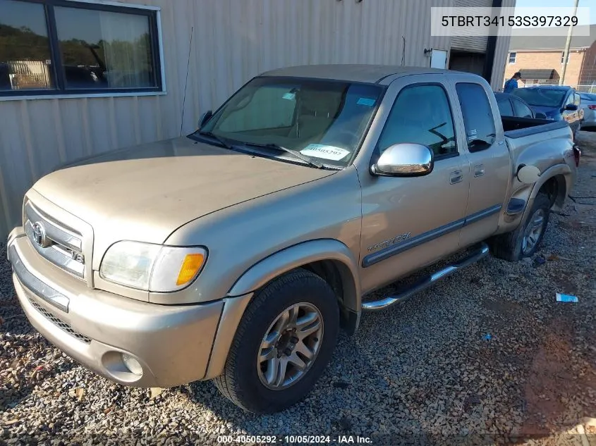 5TBRT34153S397329 2003 Toyota Tundra Access Cab Sr5