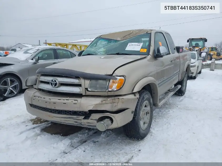 5TBBT44183S350741 2003 Toyota Tundra Sr5 V8
