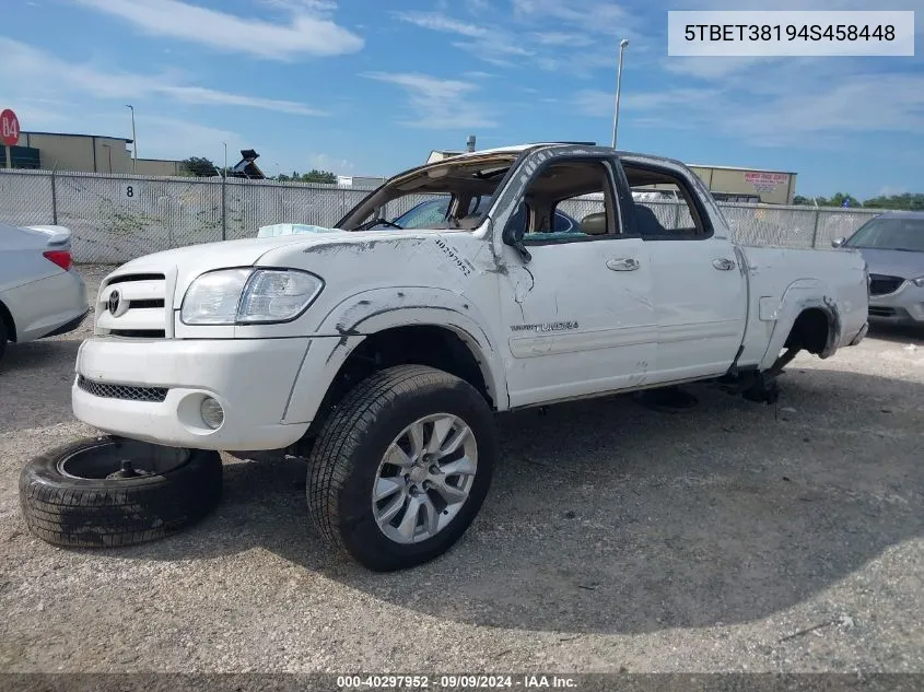 5TBET38194S458448 2004 Toyota Tundra Limited V8