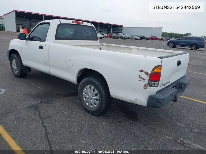 5TBJN32154S442569 2004 Toyota Tundra