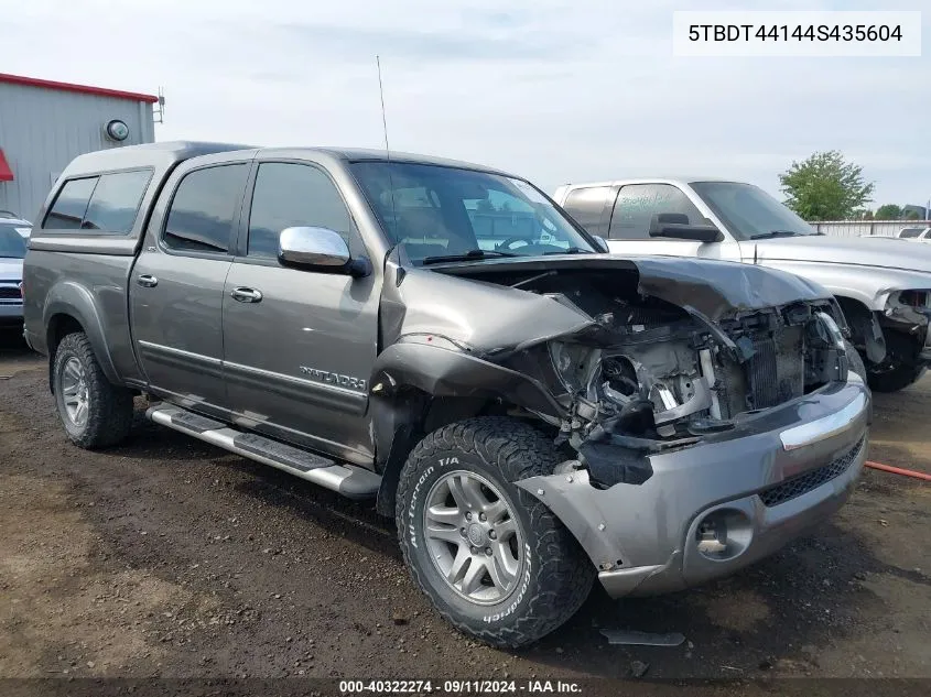 5TBDT44144S435604 2004 Toyota Tundra Sr5 V8