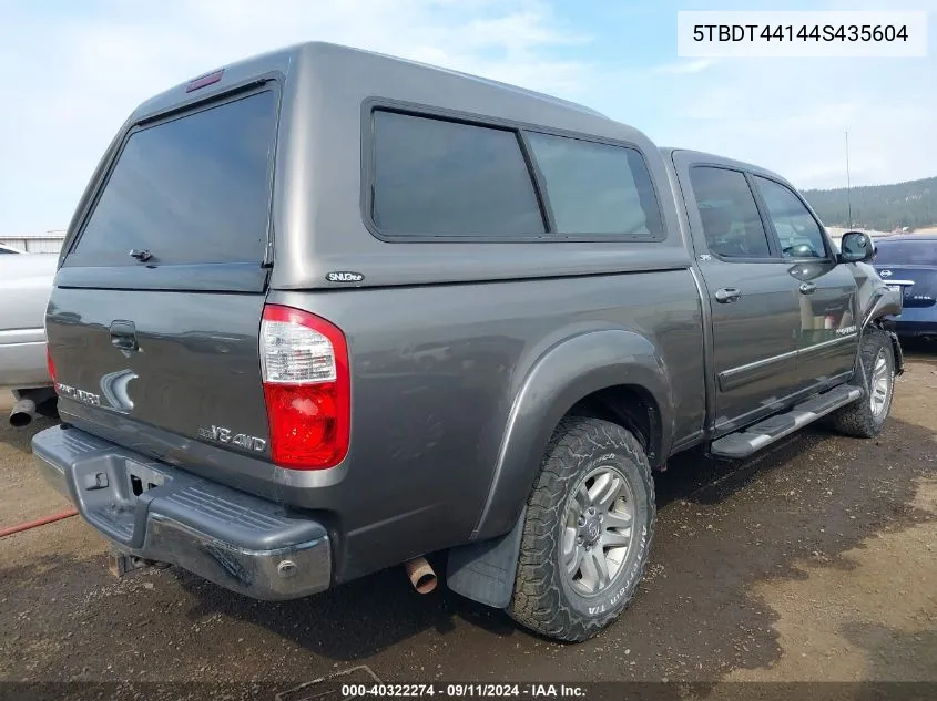 5TBDT44144S435604 2004 Toyota Tundra Sr5 V8