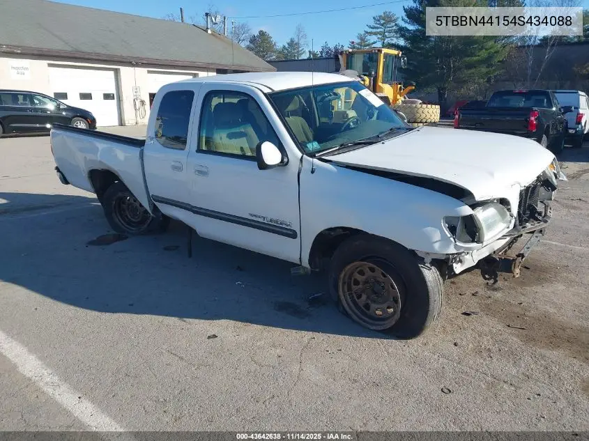 5TBBN44154S434088 2004 Toyota Tundra Sr5