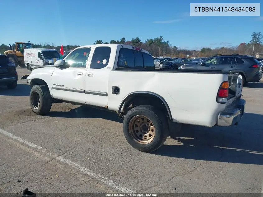 5TBBN44154S434088 2004 Toyota Tundra Sr5