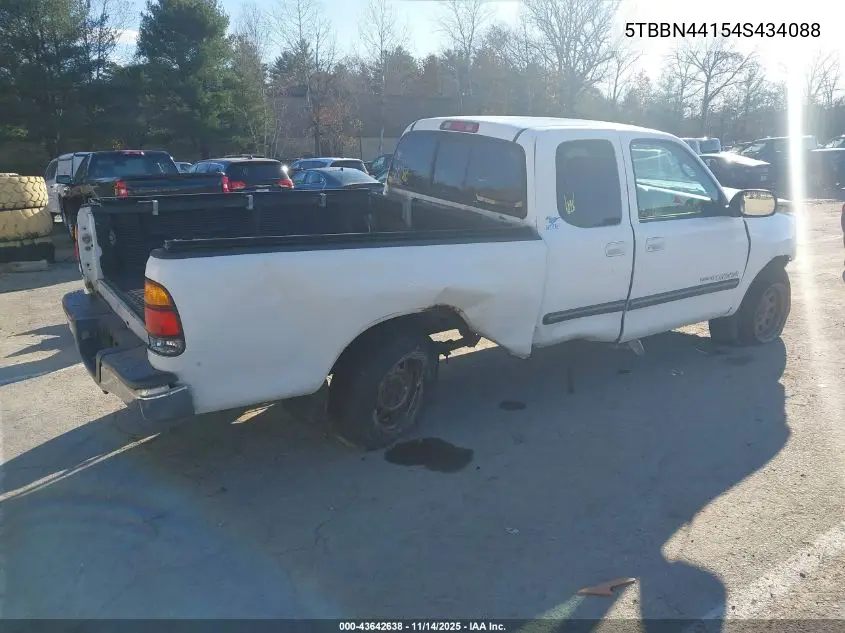 5TBBN44154S434088 2004 Toyota Tundra Sr5