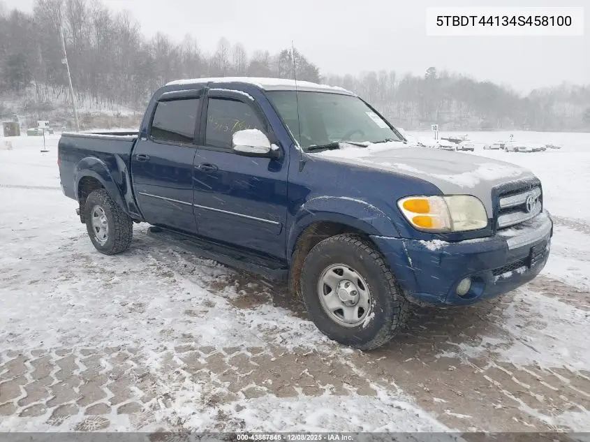 5TBDT44134S458100 2004 Toyota Tundra Sr5 V8