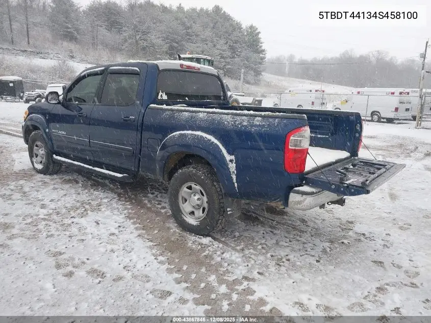 5TBDT44134S458100 2004 Toyota Tundra Sr5 V8