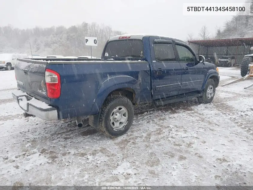 5TBDT44134S458100 2004 Toyota Tundra Sr5 V8