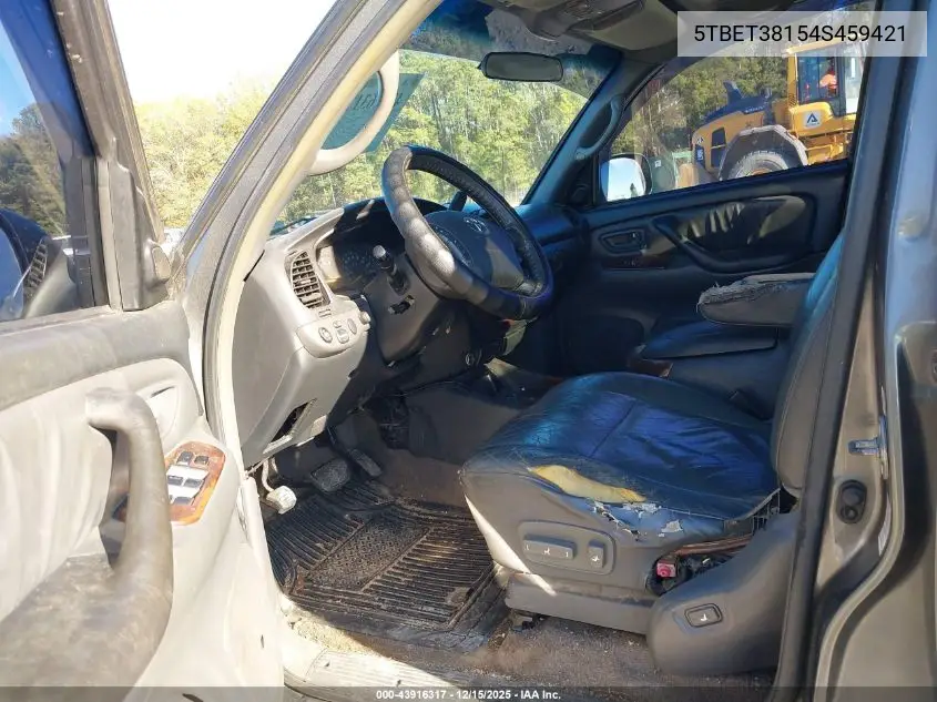 5TBET38154S459421 2004 Toyota Tundra Ltd