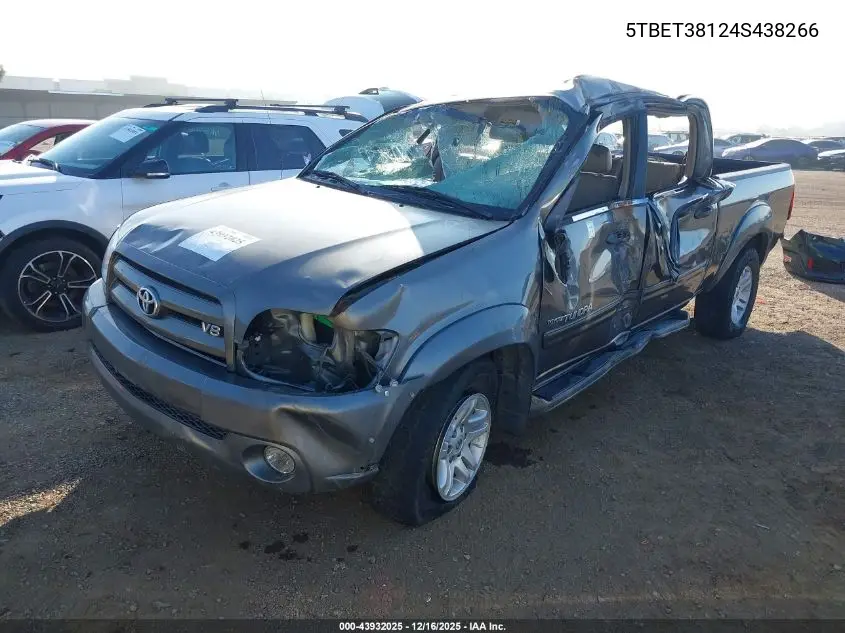 5TBET38124S438266 2004 Toyota Tundra Limited V8