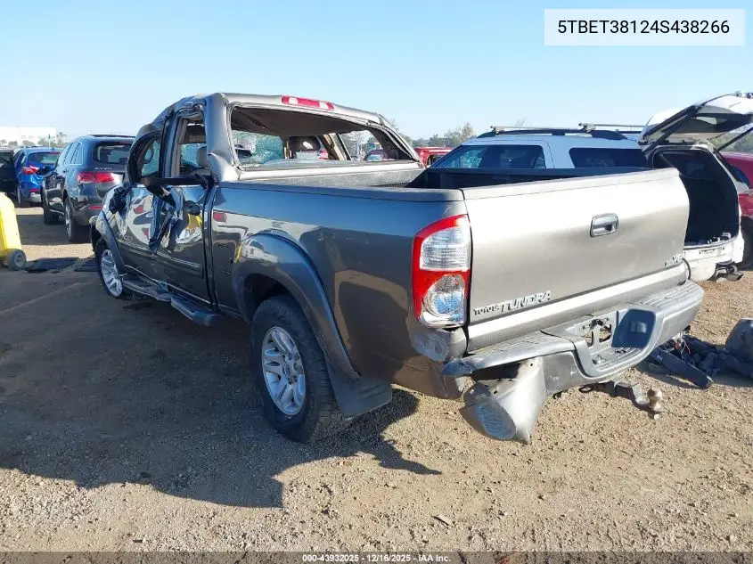 5TBET38124S438266 2004 Toyota Tundra Limited V8
