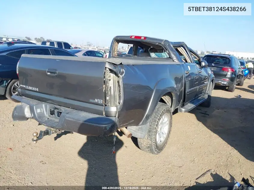 5TBET38124S438266 2004 Toyota Tundra Limited V8