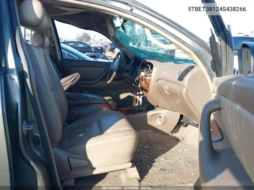 5TBET38124S438266 2004 Toyota Tundra Limited V8