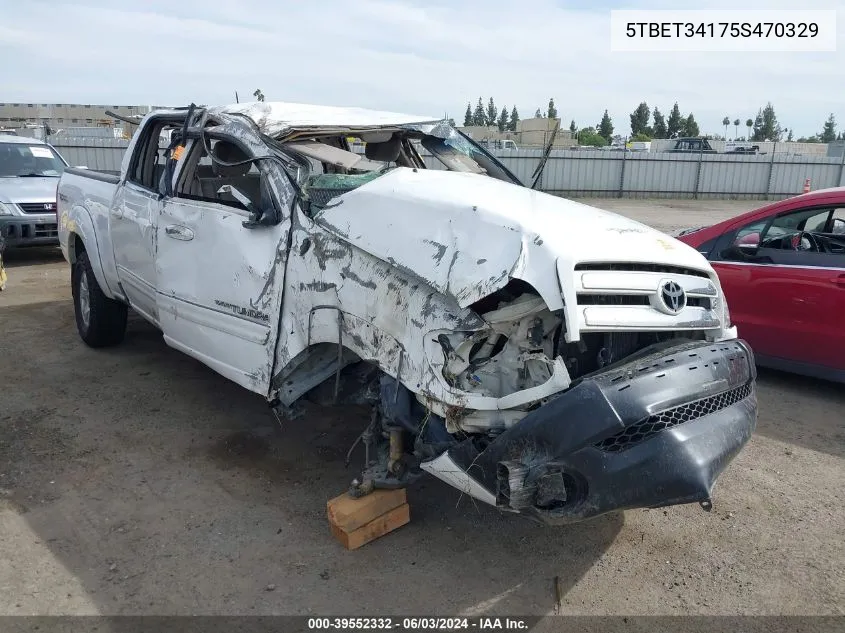 5TBET34175S470329 2005 Toyota Tundra Sr5 V8