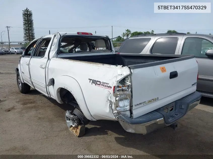 5TBET34175S470329 2005 Toyota Tundra Sr5 V8