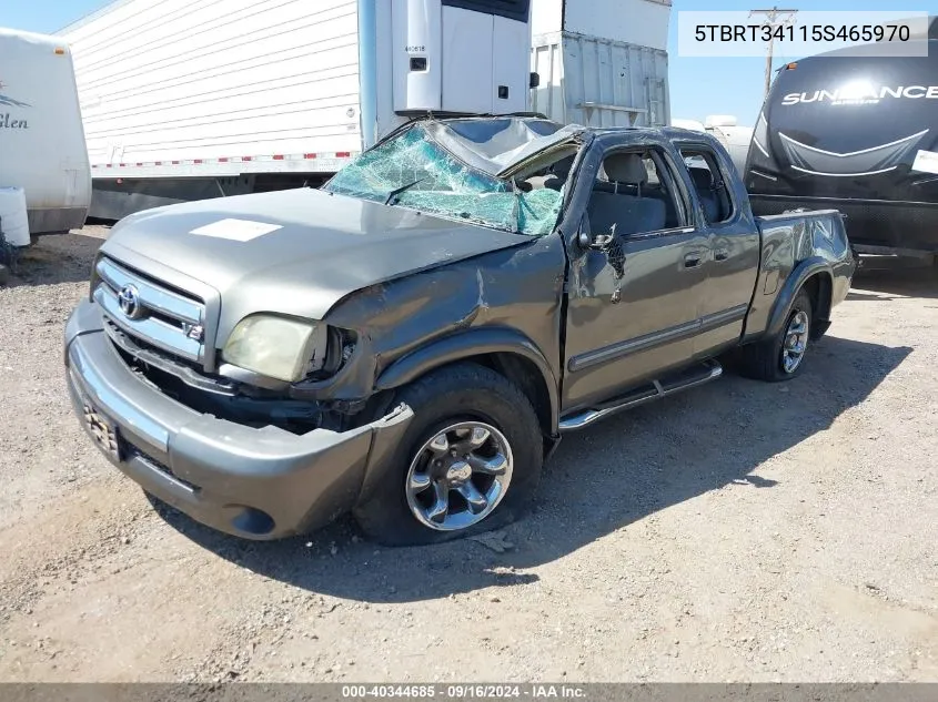 5TBRT34115S465970 2005 Toyota Tundra Sr5 V8