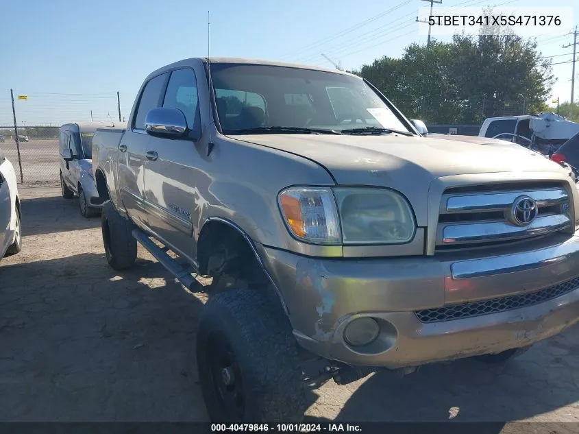 5TBET341X5S471376 2005 Toyota Tundra Sr5 V8