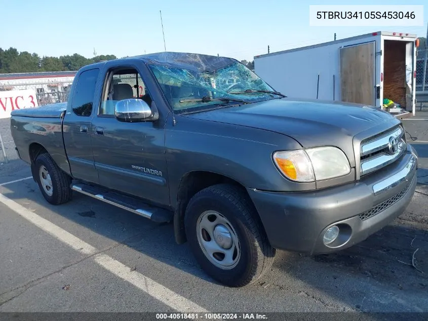 5TBRU34105S453046 2005 Toyota Tundra Access Cab Sr5