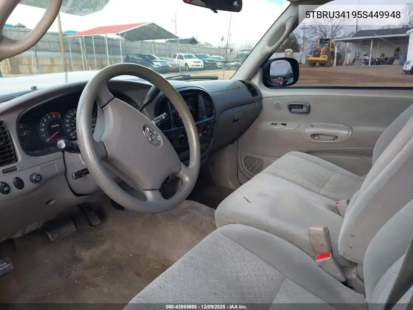 5TBRU34195S449948 2005 Toyota Tundra Sr5