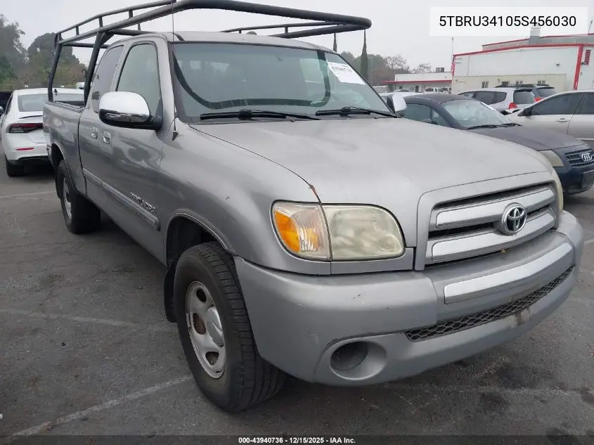 5TBRU34105S456030 2005 Toyota Tundra Sr5