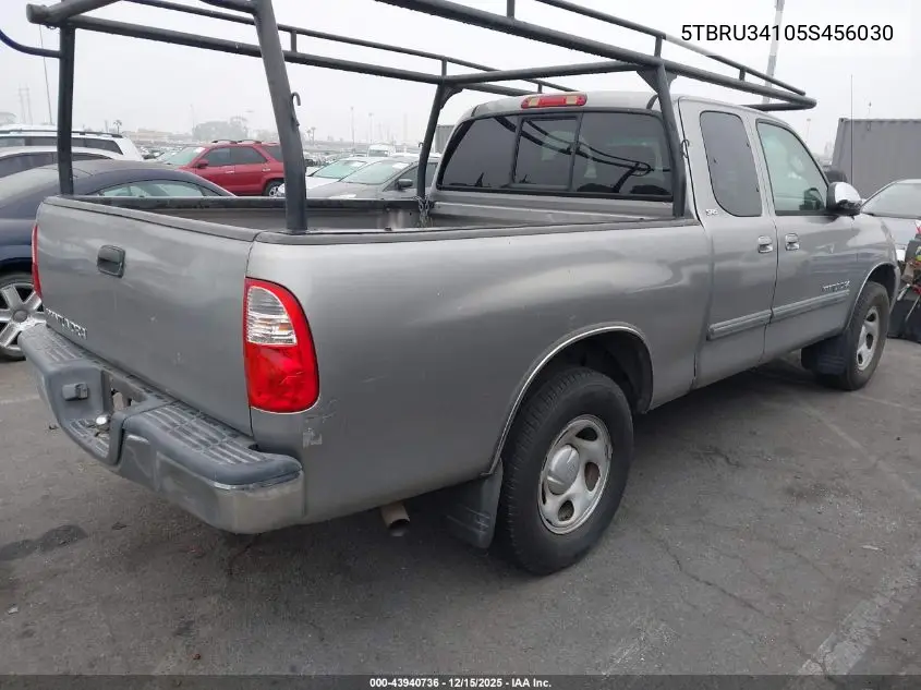 5TBRU34105S456030 2005 Toyota Tundra Sr5