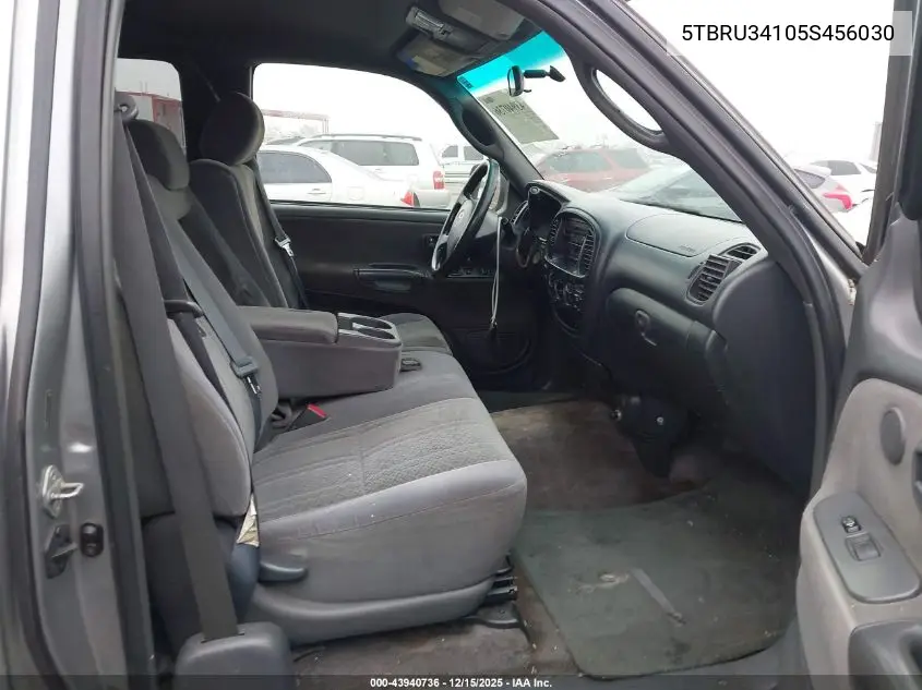 5TBRU34105S456030 2005 Toyota Tundra Sr5